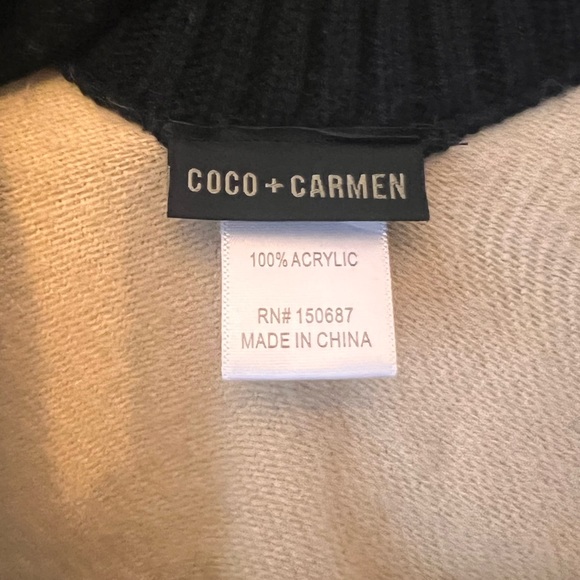 Zip up poncho turtleneck - Picture 5 of 5